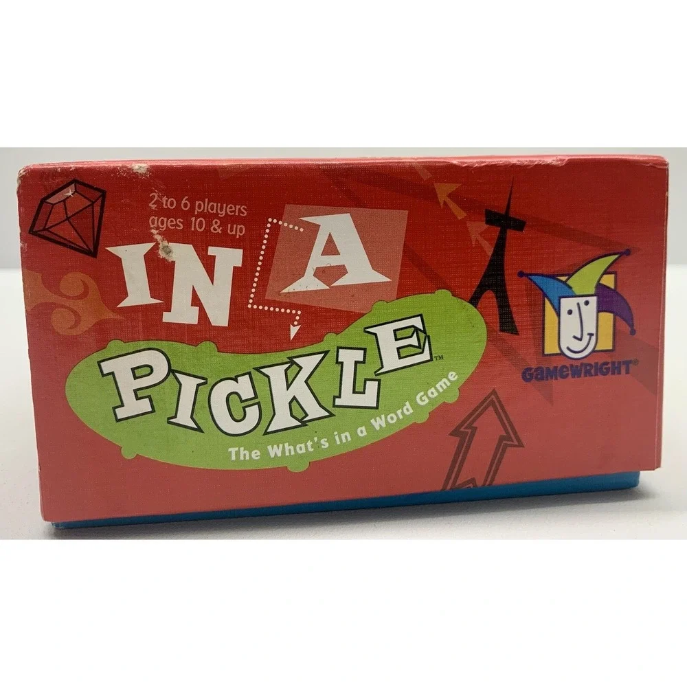Game Wright In A Pickle - The What's in a Word Game 2-6 Players, Ages 10+
